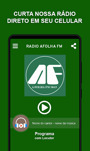 Rádio Afolha FM Screenshot 0