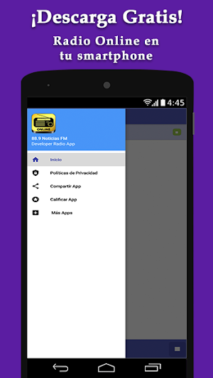 88.9 Radio FM Noticias - Radio Online Screenshot 2
