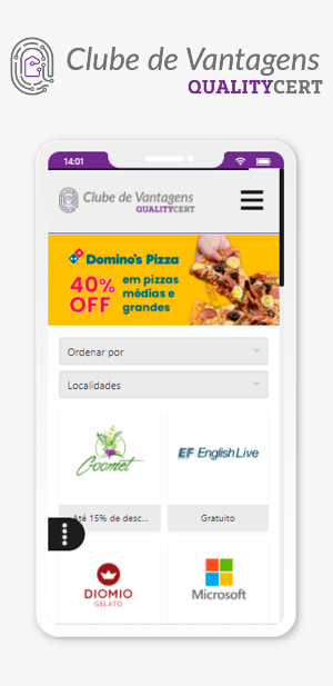 Clube De Vantagens Qualitycert Screenshot 2
