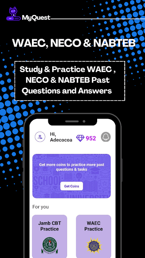 JAMB + WAEC Exam Practice App Screenshot 1