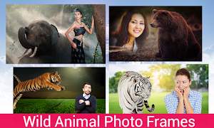 Wild Animal Photo Frames Screenshot 0