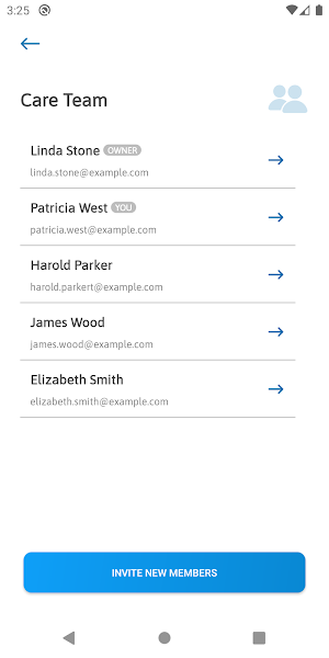 TENA SmartCare Family Care Screenshot 1