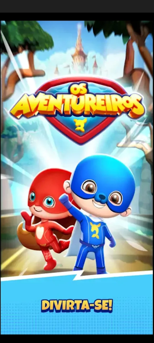 O Aventureiro Azul Flip Jump Screenshot 0