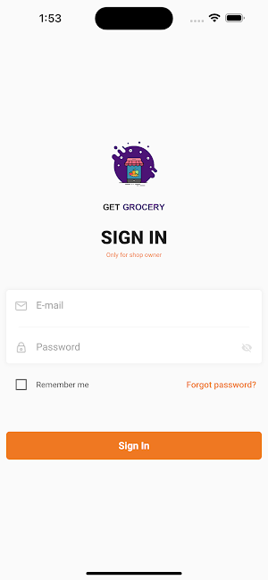 Get Grocery Shop Screenshot 0