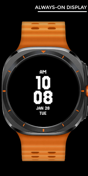 Nighty Digital 46 - watch face Screenshot 2