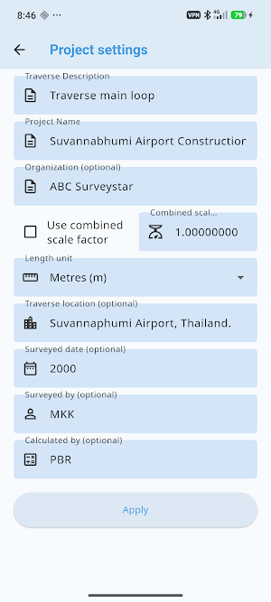 SurveyStar Traverse Pro Screenshot 2