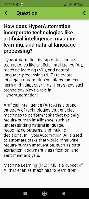 Hyper Automation Interview screenshot 8