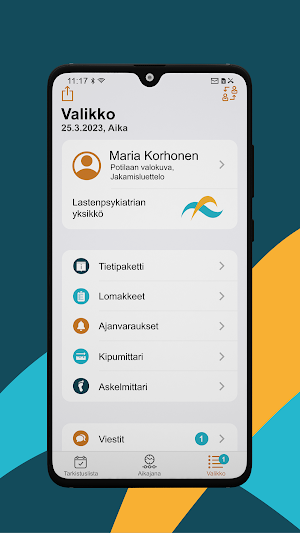 KymenHVA hoitopolut Screenshot 1