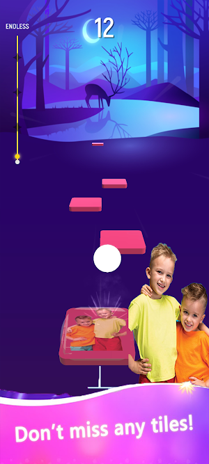 Vlad and Niki Dance Tiles Hop Screenshot 3
