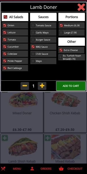 Turquaz Kebab Grill Screenshot 1