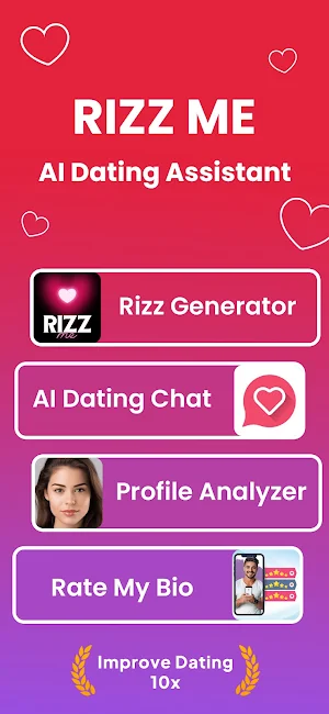 RIZZ ME: AI Dating Assistant Screenshot 0