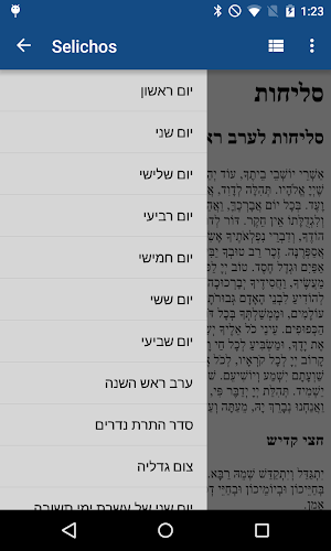 Selichos - סליחות Screenshot 1