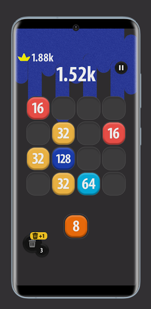 Mushin 2048 Merge Screenshot 1