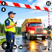 Border Police Patrol Cop Game