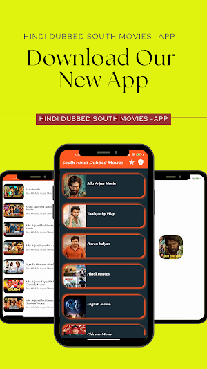 Hindi Dubbed South Movies -App Screenshot 2
