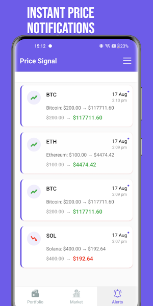 Price Signal Screenshot 2