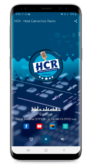 HCR - Hola Catrachos Radio Screenshot 1