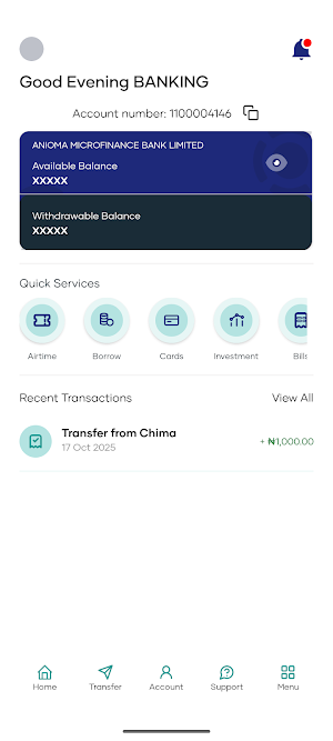 AniomaPay Screenshot 2