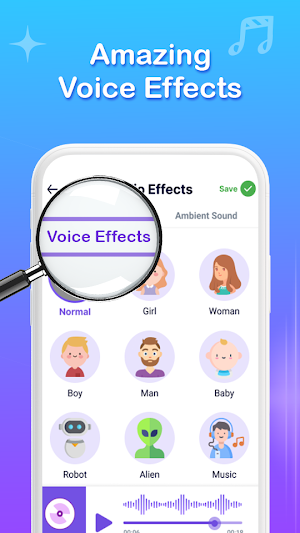 Voice Changer, Audio Effects Screenshot 1
