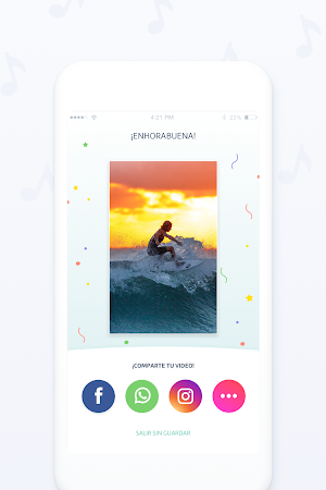 Music Cam - Crea tu vídeo con  Screenshot 2