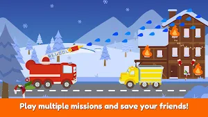 Car City Heroes: Rescue Trucks Preschool Adventure Screenshot 3