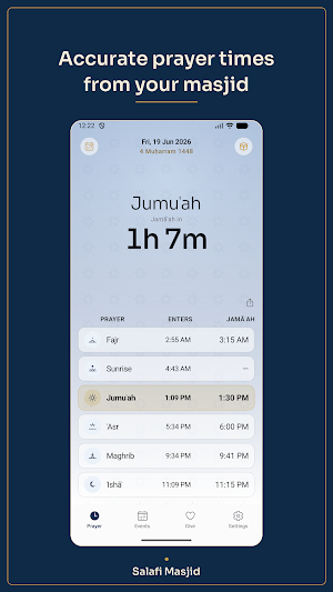 Salafi Masjid Screenshot 0