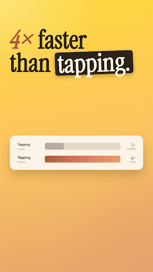Yaps: AI Voice Typing Keyboard Screenshot 1