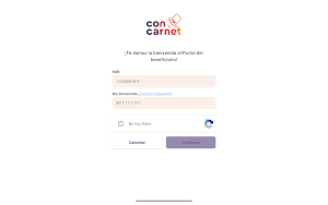 ConCarnet - Personas Screenshot 2