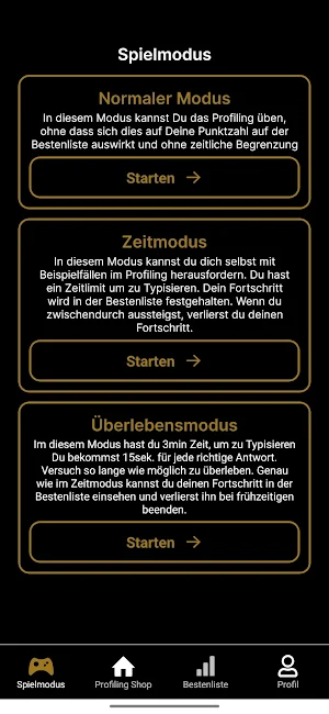 Ennea Profiling Screenshot 1