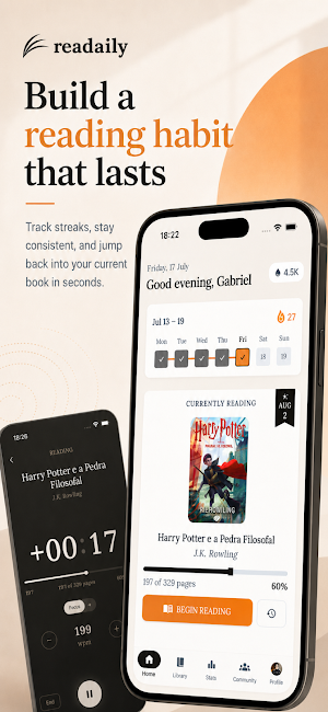 Readaily — Book Reading Habit Screenshot 0