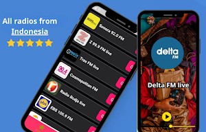 Indonesian Delta 99.1 FM Live Screenshot 2