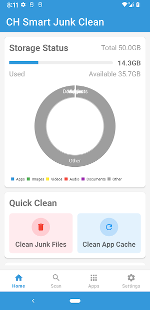 CH Smart Junk Clean Screenshot 0