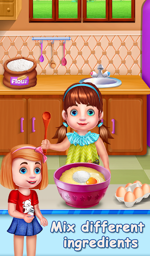 Designer  Birthday Cake Bakery Cooking Game Screenshot 3