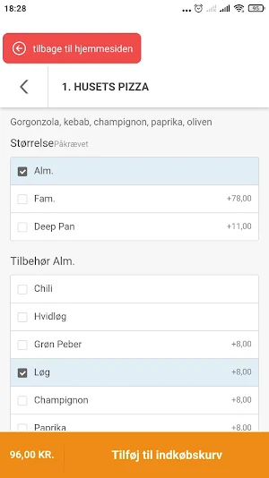 Vestegnens Pizzeria Screenshot 2