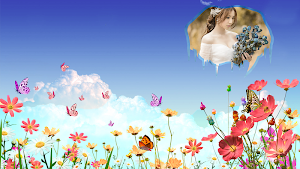 Rose Flower GIF Photo Frame Editor Screenshot 3
