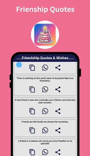 Birthday Wishes Lines Screenshot 0