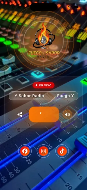 Fuego y Sabor Radio Screenshot 0