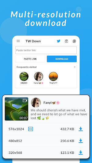 Download Twitter Videos - GIF Screenshot 1