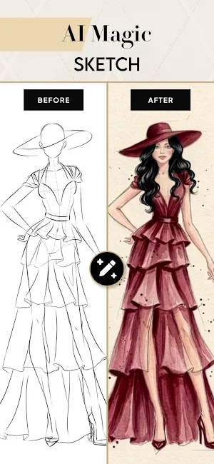 Fashion Design Clothes: Sketch Screenshot 3