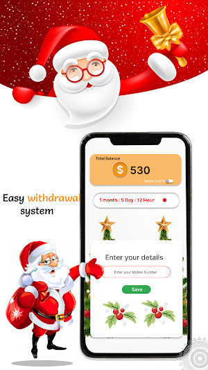 Santa Bitcoin Gift Screenshot 1