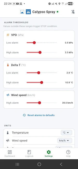 CalypsoSpray Screenshot 2