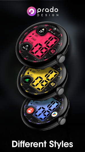 PRADO X42 Digital Watch Face Screenshot 3