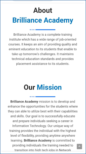 Brilliance Academy Screenshot 1