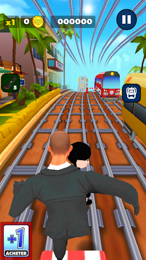 Subway Wednesday Addams run Screenshot 2