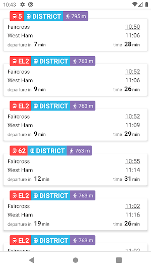 BusNavi Screenshot 2