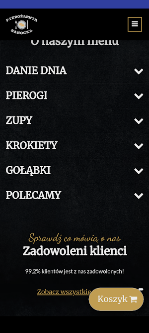 Pierożarnia Sanocka Screenshot 2