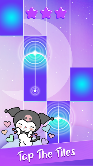 Kuromi and Melody Piano Game Screenshot 1