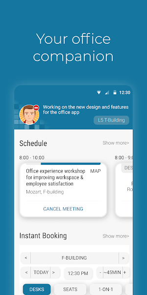 Steerpath Smart Office - Booking and Wayfinding Screenshot 0