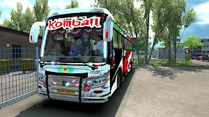 Bus Livery India Kerala Komban Screenshot 1