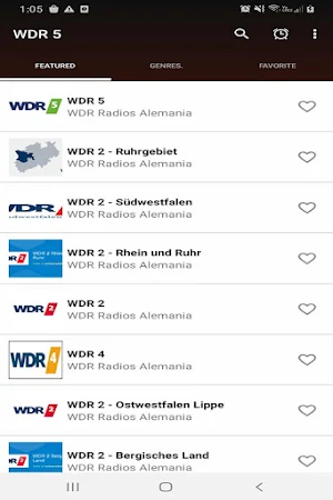 WDR 5 / Radio WDR5 Radio Germany Screenshot 1
